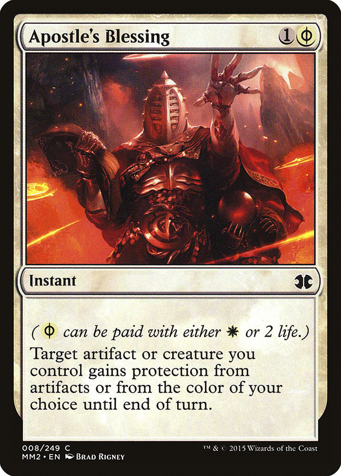 Apostle's Blessing [Modern Masters 2015] - Magic: The Gathering - Card Brawlers | Quebec | Canada |