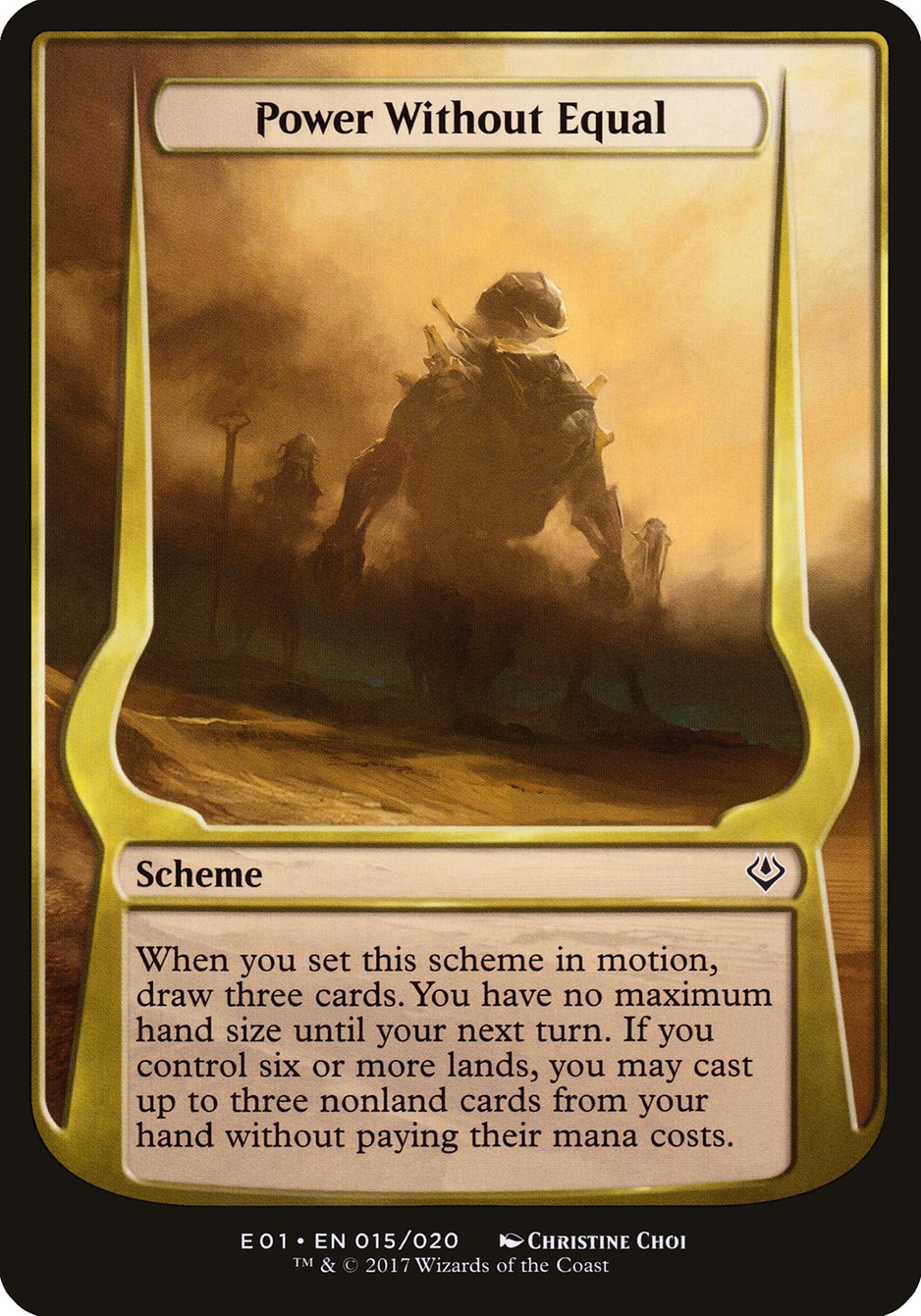 Power Without Equal (Schemes) [Archenemy: Nicol Bolas Schemes] - Magic: The Gathering - Card Brawlers | Quebec | Canada |