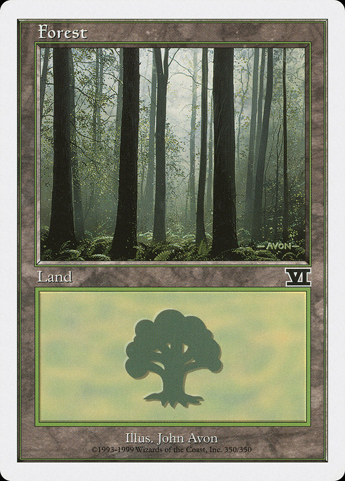 Forest (350) [Classic Sixth Edition] - Magic: The Gathering - Card Brawlers | Quebec | Canada |