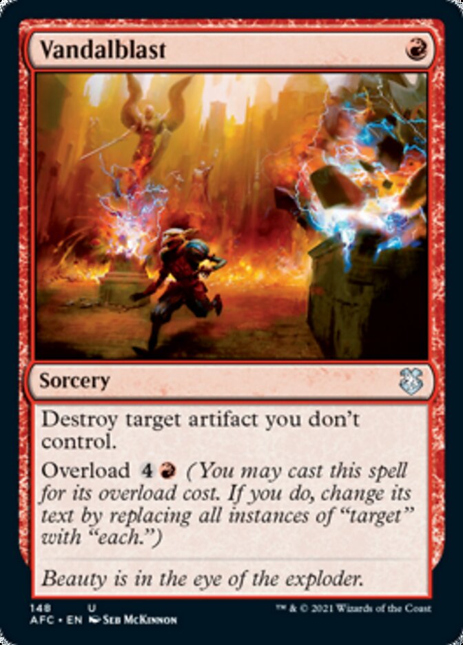 Vandalblast [Dungeons & Dragons: Adventures in the Forgotten Realms Commander] - Magic: The Gathering - Card Brawlers | Quebec | Canada |