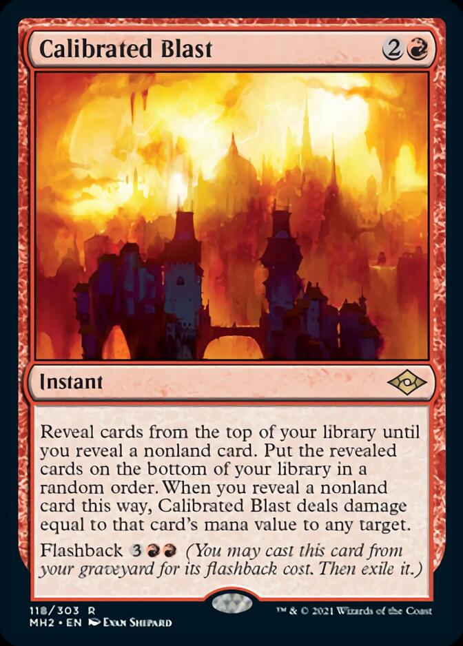 Calibrated Blast [Modern Horizons 2] - Magic: The Gathering - Card Brawlers | Quebec | Canada |