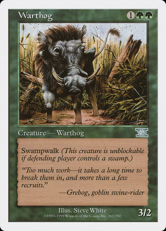 Warthog [Classic Sixth Edition] - Magic: The Gathering - Card Brawlers | Quebec | Canada |