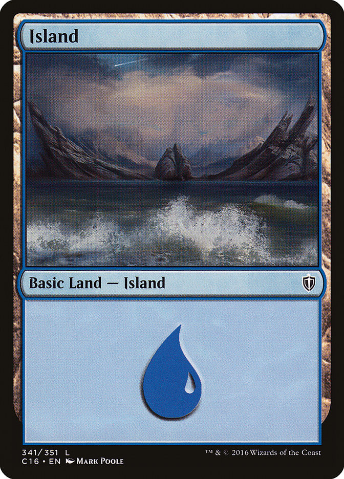Island (341) [Commander 2016] - Magic: The Gathering - Card Brawlers | Quebec | Canada |