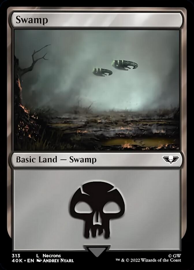Swamp (313) [Warhammer 40,000] - Magic: The Gathering - Card Brawlers | Quebec | Canada |