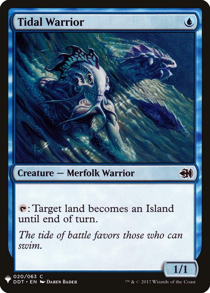 Tidal Warrior [Mystery Booster] - Magic: The Gathering - Card Brawlers | Quebec | Canada |