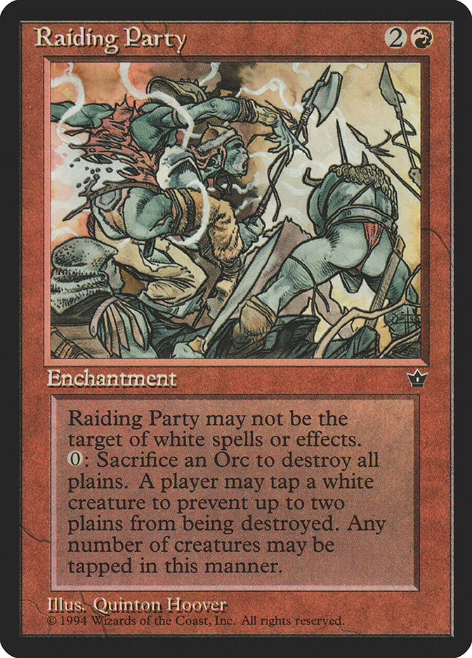 Raiding Party [Fallen Empires] - Magic: The Gathering - Card Brawlers | Quebec | Canada |