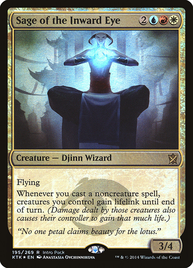 Sage of the Inward Eye (Intro Pack) [Khans of Tarkir Promos] - Magic: The Gathering - Card Brawlers | Quebec | Canada |