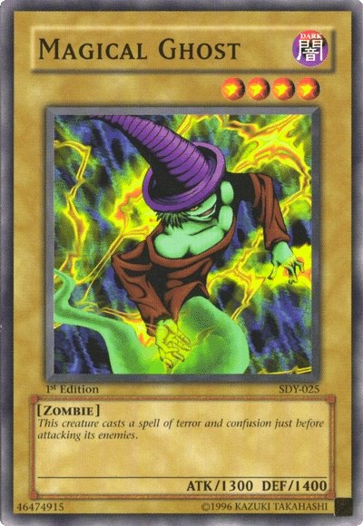 Magical Ghost [SDY-025] Common - Yu-Gi-Oh! - Card Brawlers | Quebec | Canada |