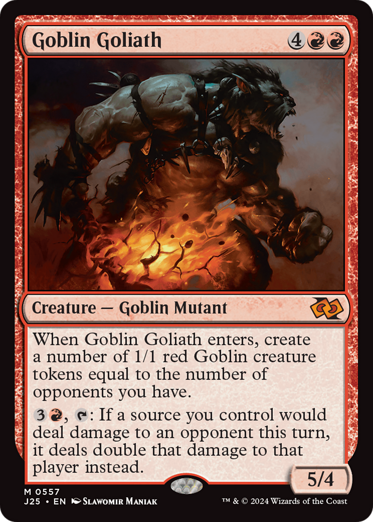 Goblin Goliath [Foundations Jumpstart] - Magic: The Gathering - Card Brawlers | Quebec | Canada |