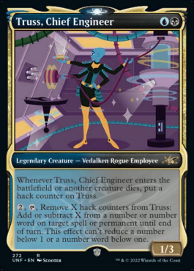 Truss, Chief Engineer (Showcase) [Unfinity] - Magic: The Gathering - Card Brawlers | Quebec | Canada |
