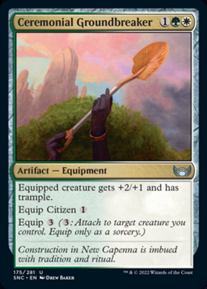 Ceremonial Groundbreaker [Streets of New Capenna] - Magic: The Gathering - Card Brawlers | Quebec | Canada |