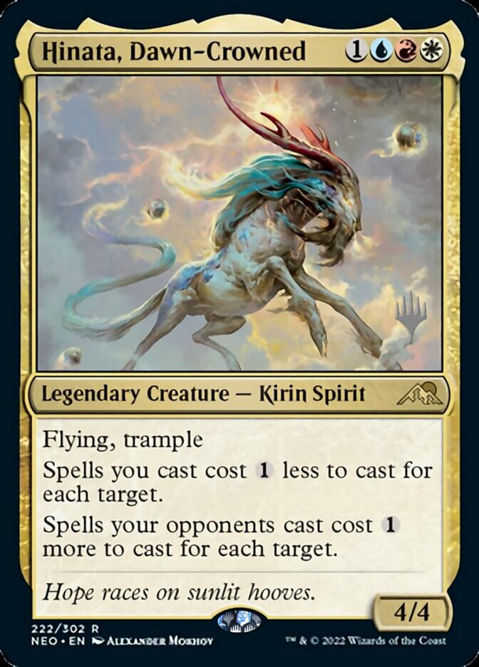 Hinata, Dawn-Crowned (Promo Pack) [Kamigawa: Neon Dynasty Promos] - Magic: The Gathering - Card Brawlers | Quebec | Canada |