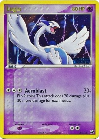Lugia (29/115) (Stamped) [EX: Unseen Forces] - Pokémon - Card Brawlers | Quebec | Canada |