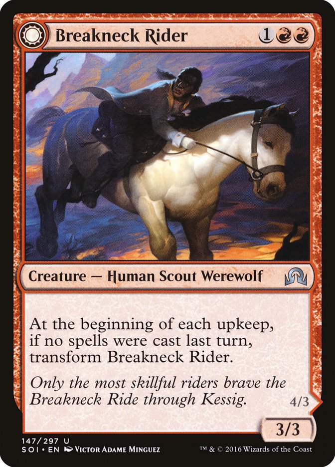 Breakneck Rider // Neck Breaker [Shadows over Innistrad] - Magic: The Gathering - Card Brawlers | Quebec | Canada |