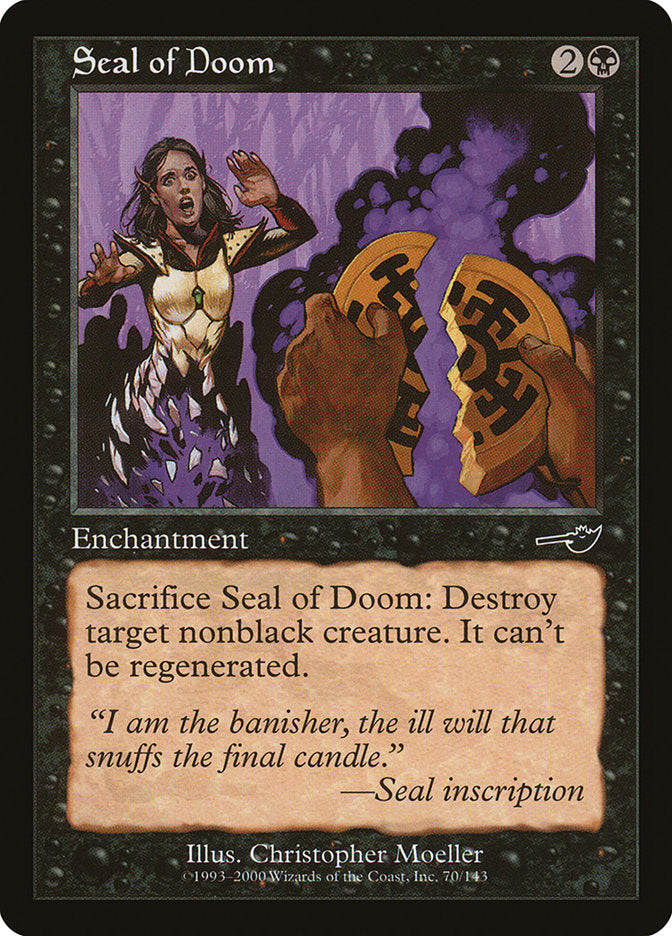Seal of Doom [Nemesis] - Magic: The Gathering - Card Brawlers | Quebec | Canada |