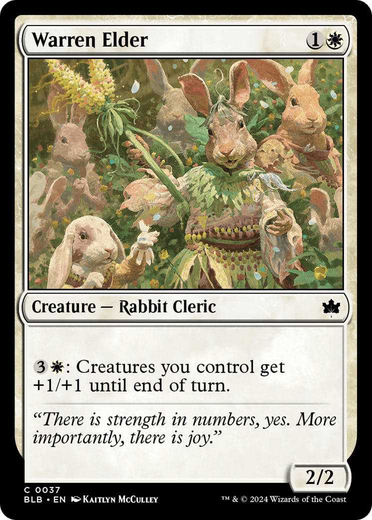 Warren Elder [Bloomburrow] - Magic: The Gathering - Card Brawlers | Quebec | Canada |