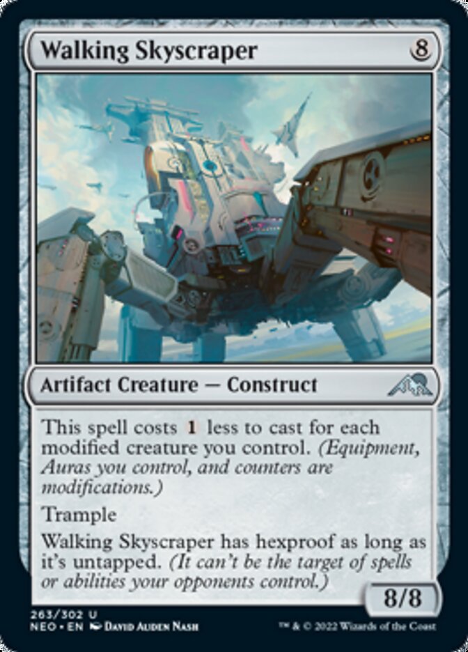 Walking Skyscraper [Kamigawa: Neon Dynasty] - Magic: The Gathering - Card Brawlers | Quebec | Canada |