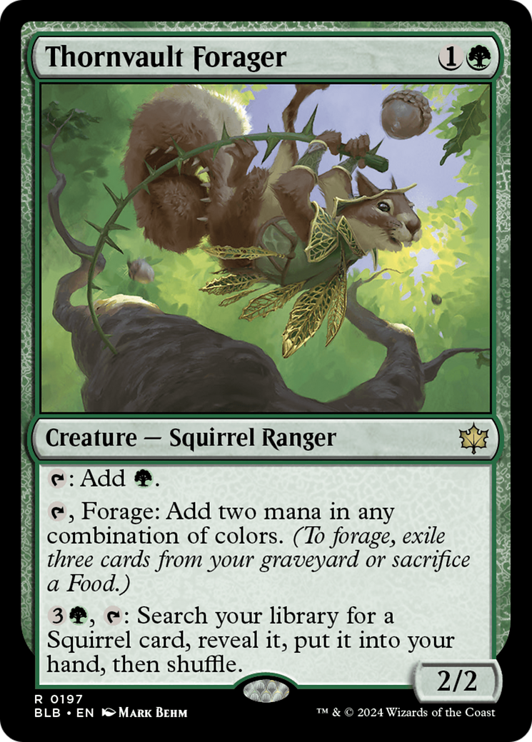 Thornvault Forager [Bloomburrow] - Magic: The Gathering - Card Brawlers | Quebec | Canada |