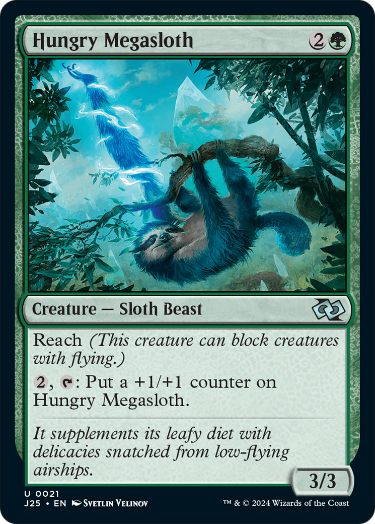 Hungry Megasloth [Foundations Jumpstart] - Magic: The Gathering - Card Brawlers | Quebec | Canada |