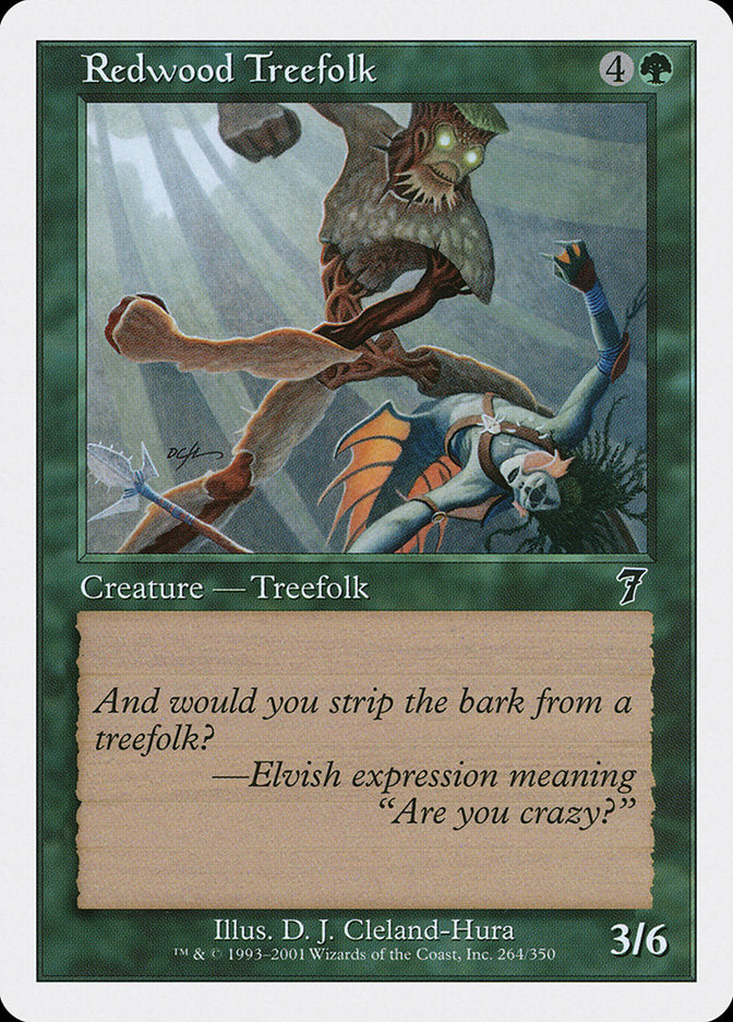 Redwood Treefolk [Seventh Edition] - Magic: The Gathering - Card Brawlers | Quebec | Canada |