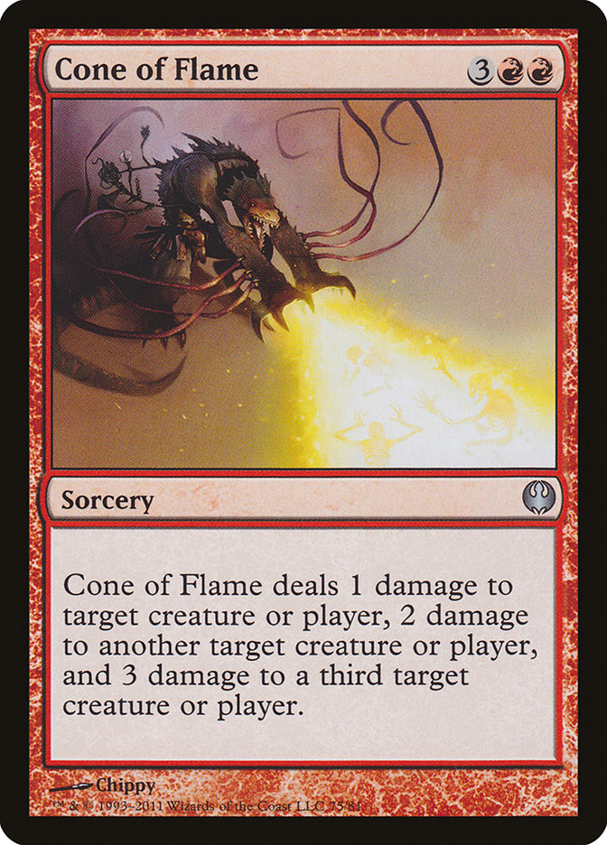 Cone of Flame [Duel Decks: Knights vs. Dragons] - Magic: The Gathering - Card Brawlers | Quebec | Canada |