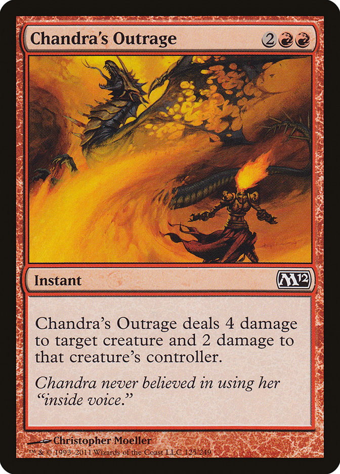 Chandra's Outrage [Magic 2012] - Magic: The Gathering - Card Brawlers | Quebec | Canada |
