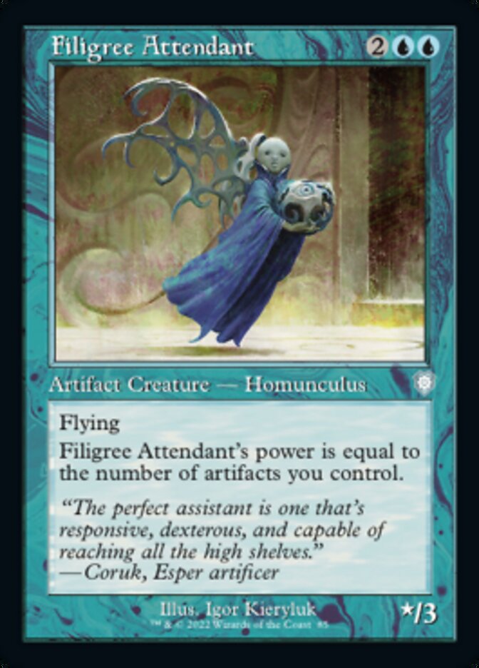 Filigree Attendant (Retro) [The Brothers' War Commander] - Magic: The Gathering - Card Brawlers | Quebec | Canada |