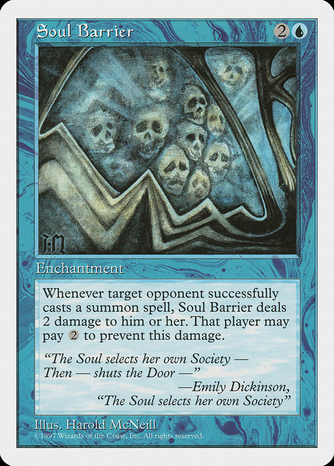 Soul Barrier [Fifth Edition] - Magic: The Gathering - Card Brawlers | Quebec | Canada |