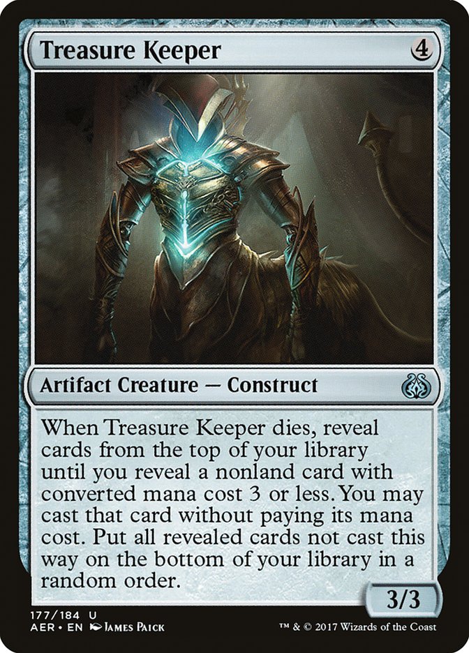 Treasure Keeper [Aether Revolt] - Magic: The Gathering - Card Brawlers | Quebec | Canada |