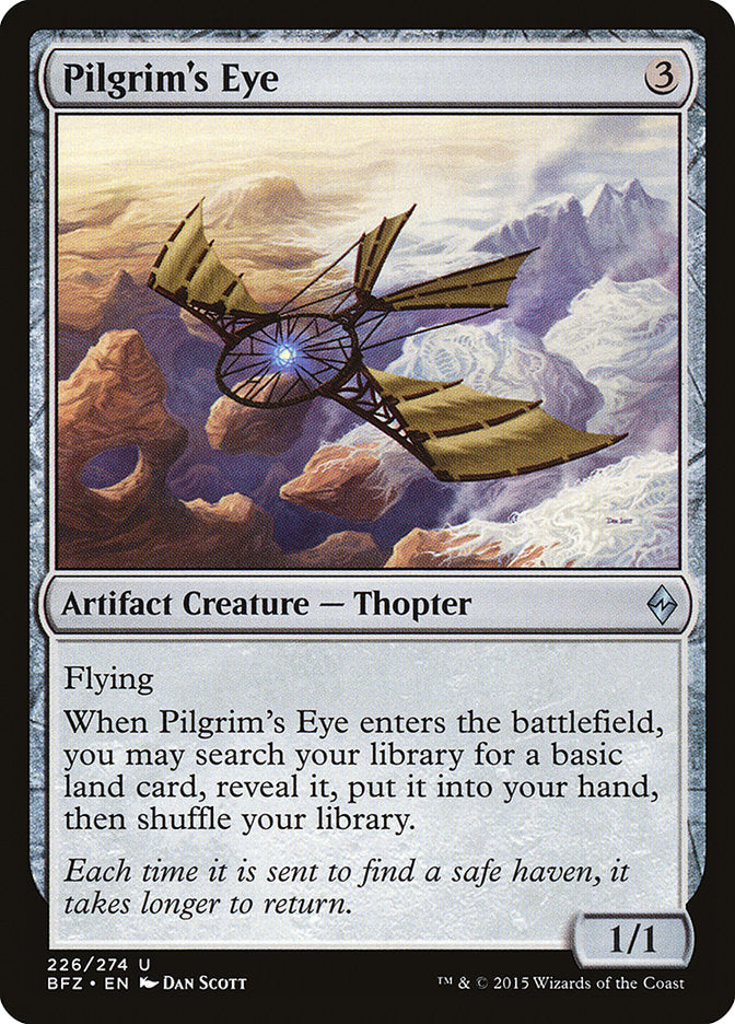 Pilgrim's Eye [Battle for Zendikar] - Magic: The Gathering - Card Brawlers | Quebec | Canada |