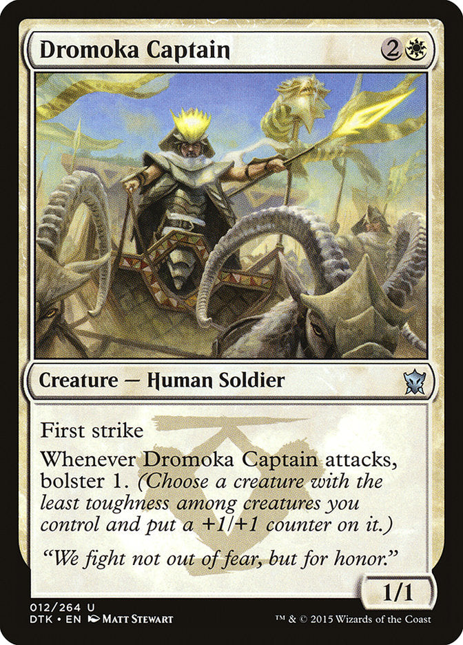 Dromoka Captain [Dragons of Tarkir] - Magic: The Gathering - Card Brawlers | Quebec | Canada |