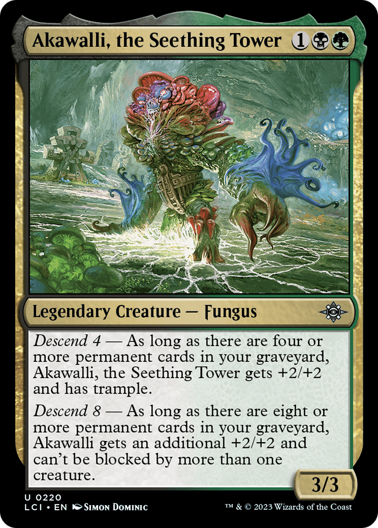 Akawalli, the Seething Tower [The Lost Caverns of Ixalan] - Magic: The Gathering - Card Brawlers | Quebec | Canada |