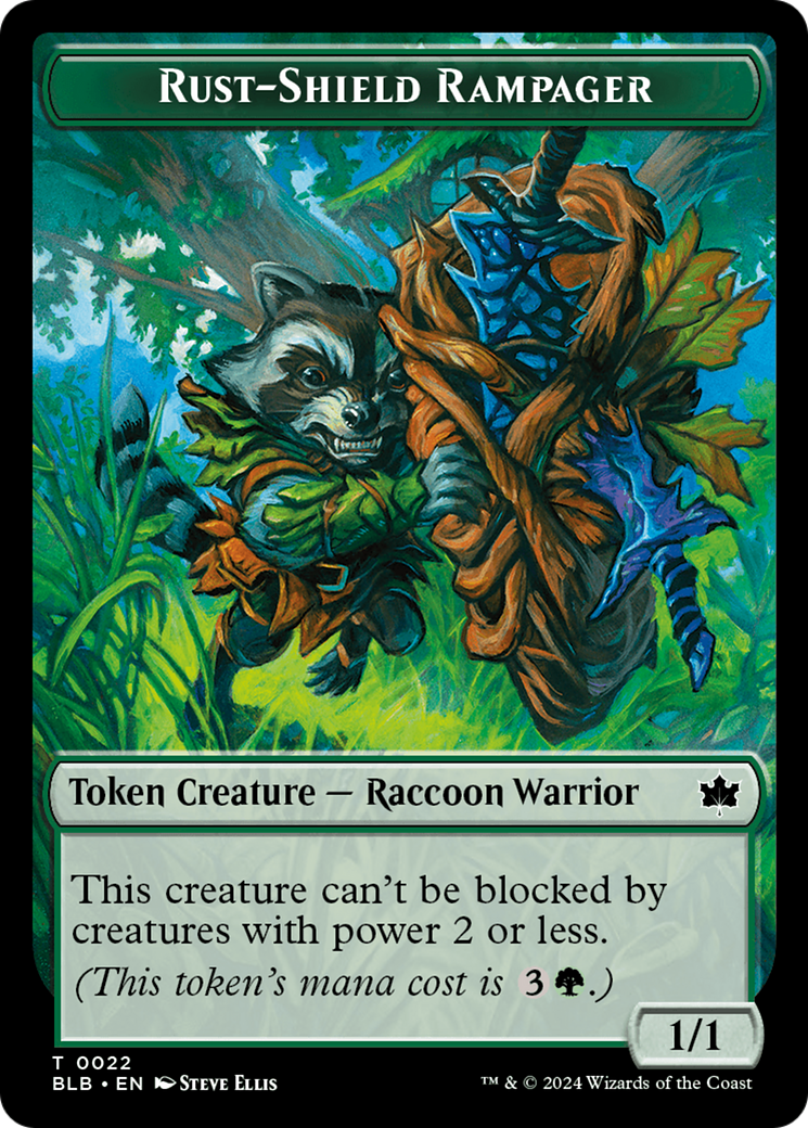 Food // Rust-Shield Rampager Double-Sided Token [Bloomburrow Tokens] - Magic: The Gathering - Card Brawlers | Quebec | Canada |