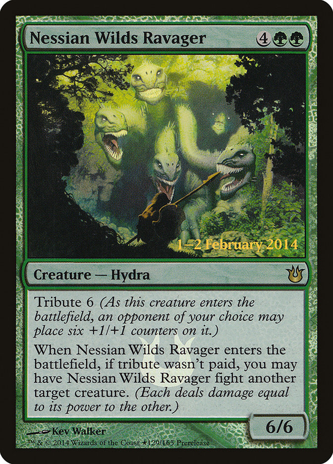 Nessian Wilds Ravager [Born of the Gods Prerelease Promos] - Magic: The Gathering - Card Brawlers | Quebec | Canada |
