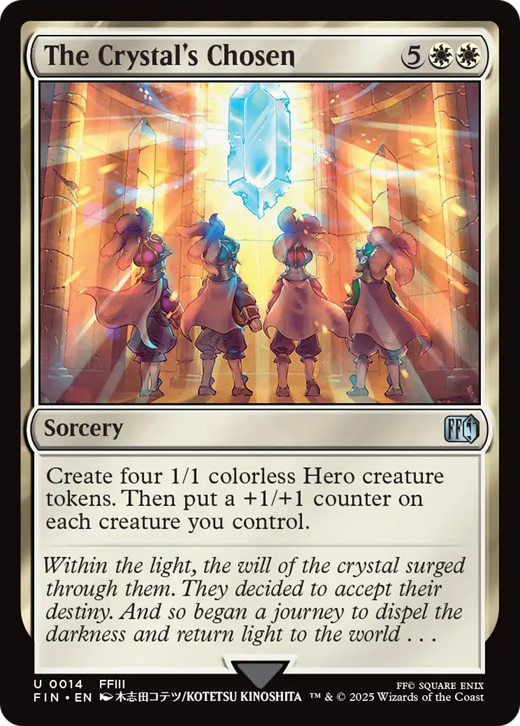 The Crystal's Chosen [FINAL FANTASY] - Magic: The Gathering - Card Brawlers | Quebec | Canada |