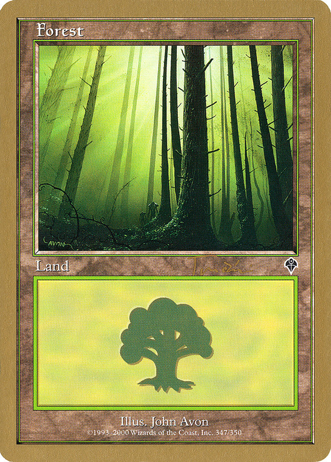 Forest (jt347) (Jan Tomcani) [World Championship Decks 2001] - Magic: The Gathering - Card Brawlers | Quebec | Canada |