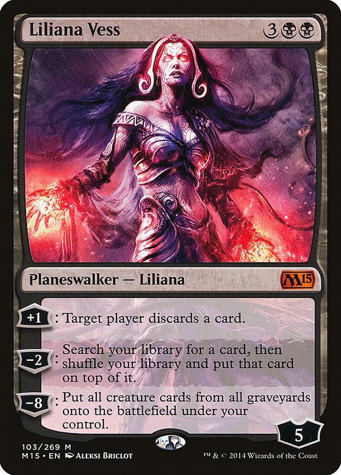 Liliana Vess [Magic 2015] - Magic: The Gathering - Card Brawlers | Quebec | Canada |