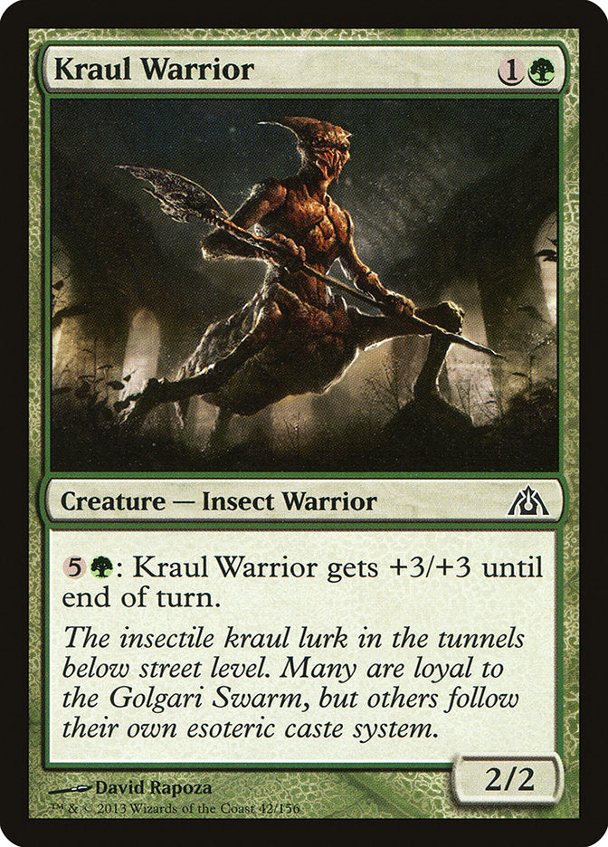 Kraul Warrior [Dragon's Maze] - Magic: The Gathering - Card Brawlers | Quebec | Canada |