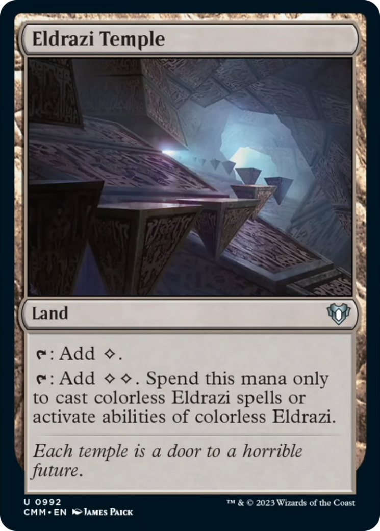 Eldrazi Temple [Commander Masters] - Magic: The Gathering - Card Brawlers | Quebec | Canada |