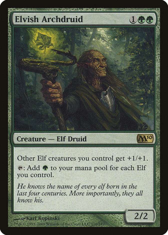 Elvish Archdruid [Magic 2010] - Magic: The Gathering - Card Brawlers | Quebec | Canada |