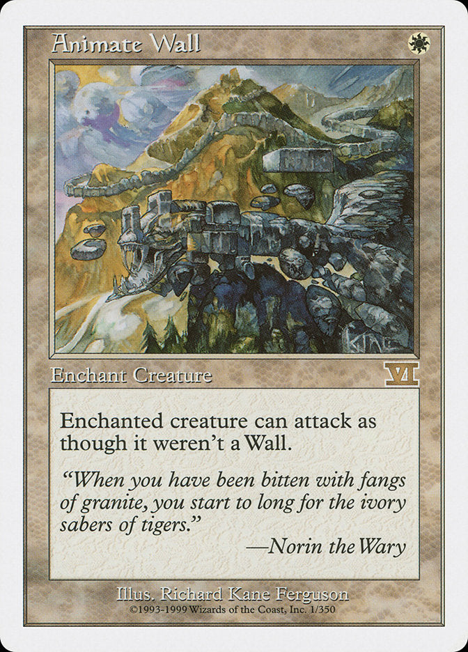 Animate Wall [Classic Sixth Edition] - Magic: The Gathering - Card Brawlers | Quebec | Canada |