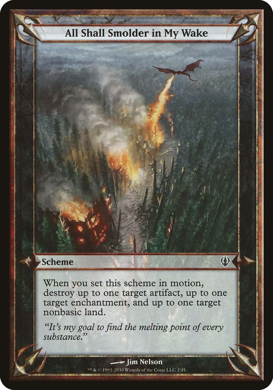 All Shall Smolder in My Wake (Schemes) [Archenemy Schemes] - Magic: The Gathering - Card Brawlers | Quebec | Canada |