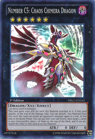Number C5: Chaos Chimera Dragon [DRLG-EN043] Super Rare - Yu-Gi-Oh! - Card Brawlers | Quebec | Canada |