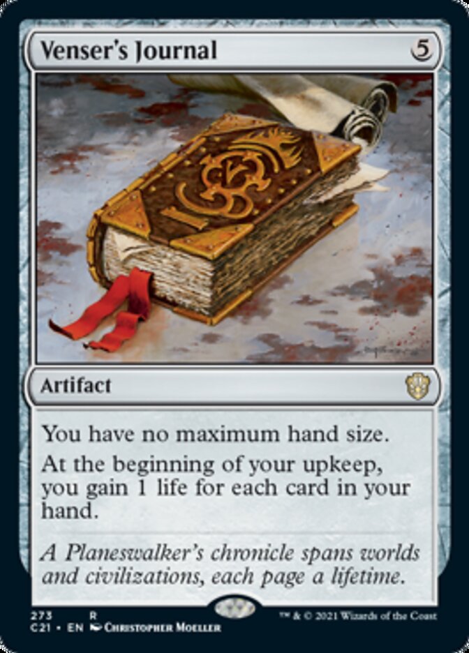 Venser's Journal [Commander 2021] - Magic: The Gathering - Card Brawlers | Quebec | Canada |