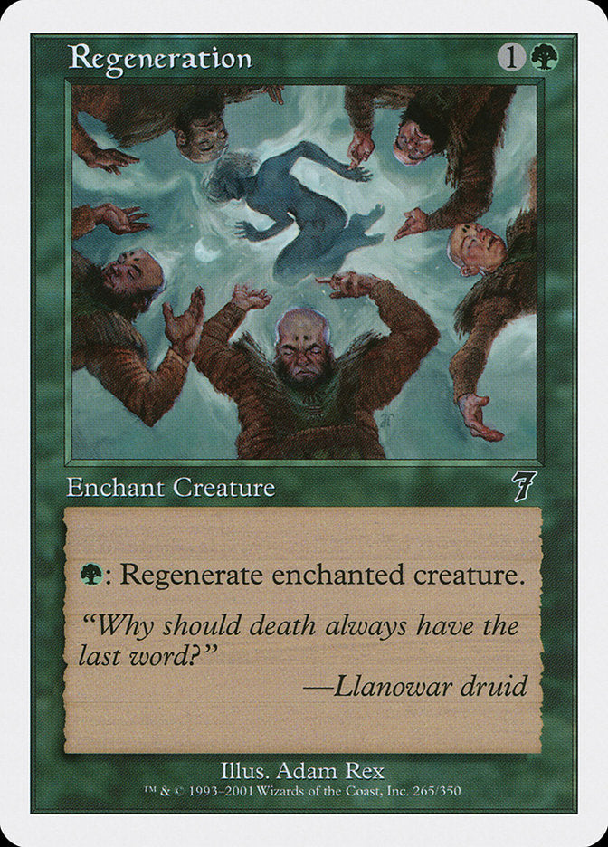 Regeneration [Seventh Edition] - Magic: The Gathering - Card Brawlers | Quebec | Canada |