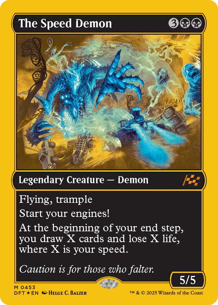 The Speed Demon (First-Place Foil) [Aetherdrift] - Magic: The Gathering - Card Brawlers | Quebec | Canada |