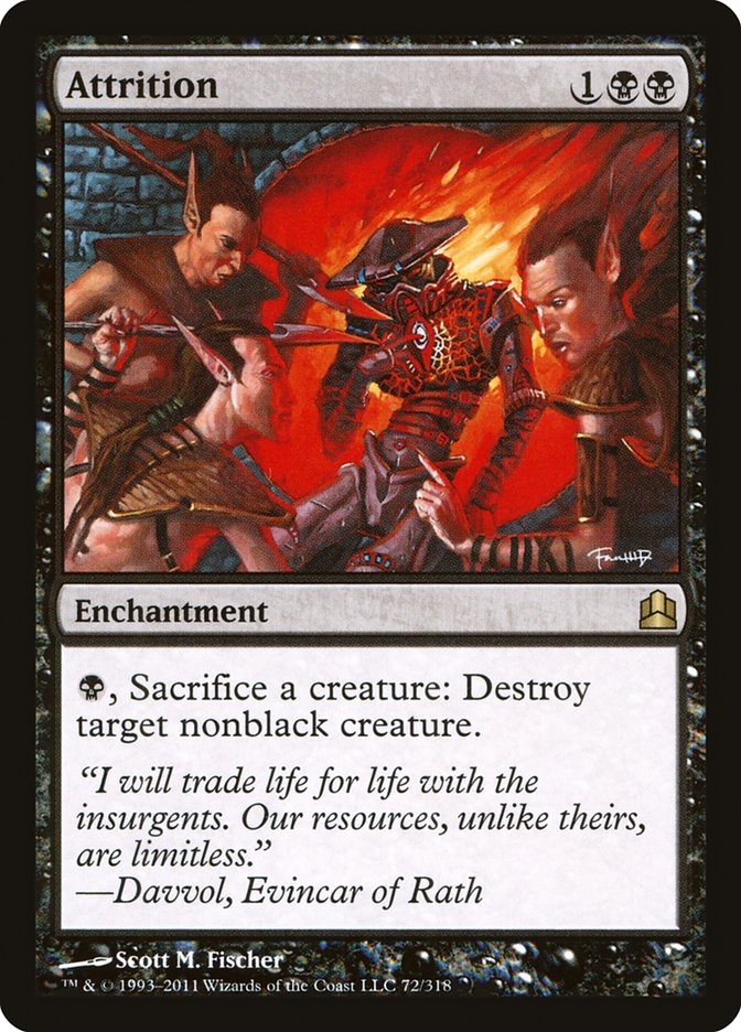 Attrition [Commander 2011] - Magic: The Gathering - Card Brawlers | Quebec | Canada |