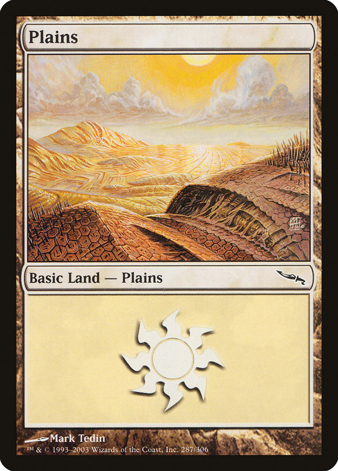 Plains (287) [Mirrodin] - Magic: The Gathering - Card Brawlers | Quebec | Canada |