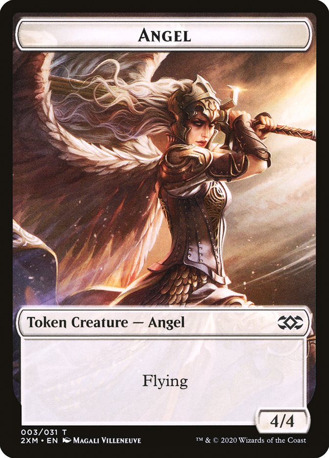 Angel Token [Double Masters Tokens] - Magic: The Gathering - Card Brawlers | Quebec | Canada |