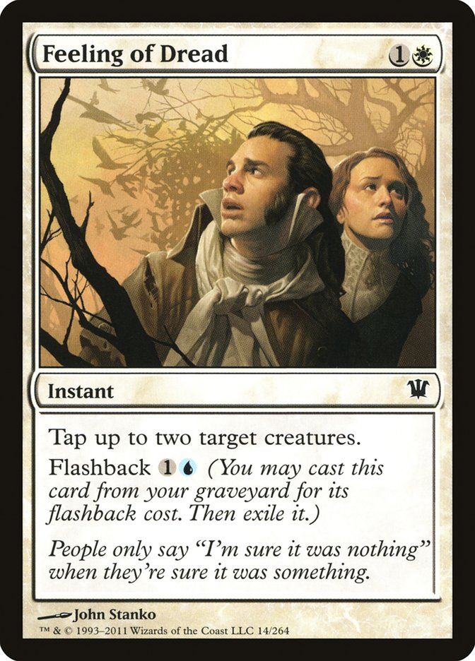 Feeling of Dread [Innistrad] - Magic: The Gathering - Card Brawlers | Quebec | Canada |